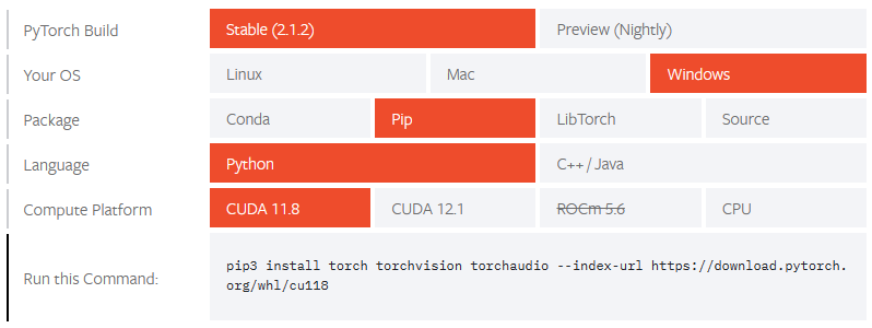 Installing Torch