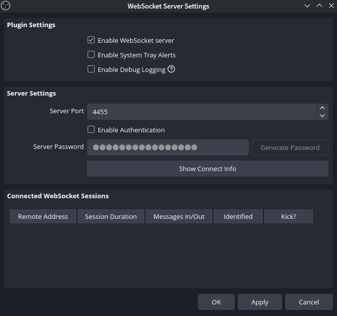 OBS Studio - Websocket