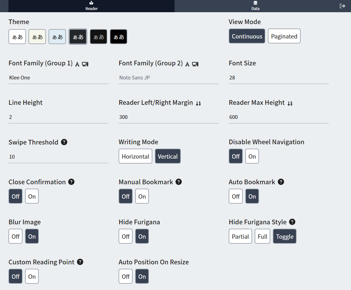 TTU Settings Android